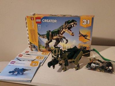 LEGO Creator 3-in-1 Dinosaur Building Sets - Includes T-Rex, Pterodactyl, Triceratops