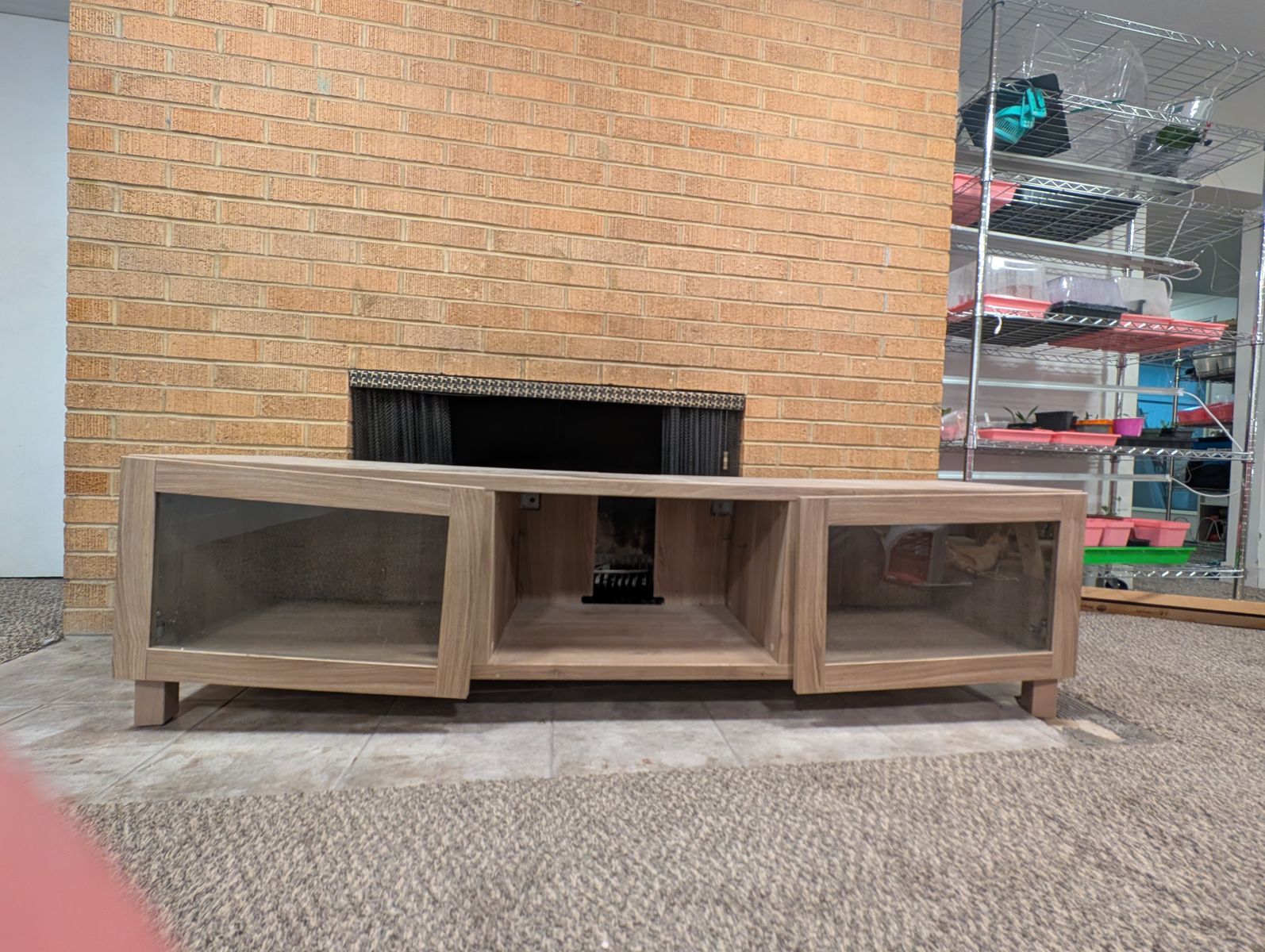 Tv Stand Ikea with glass door