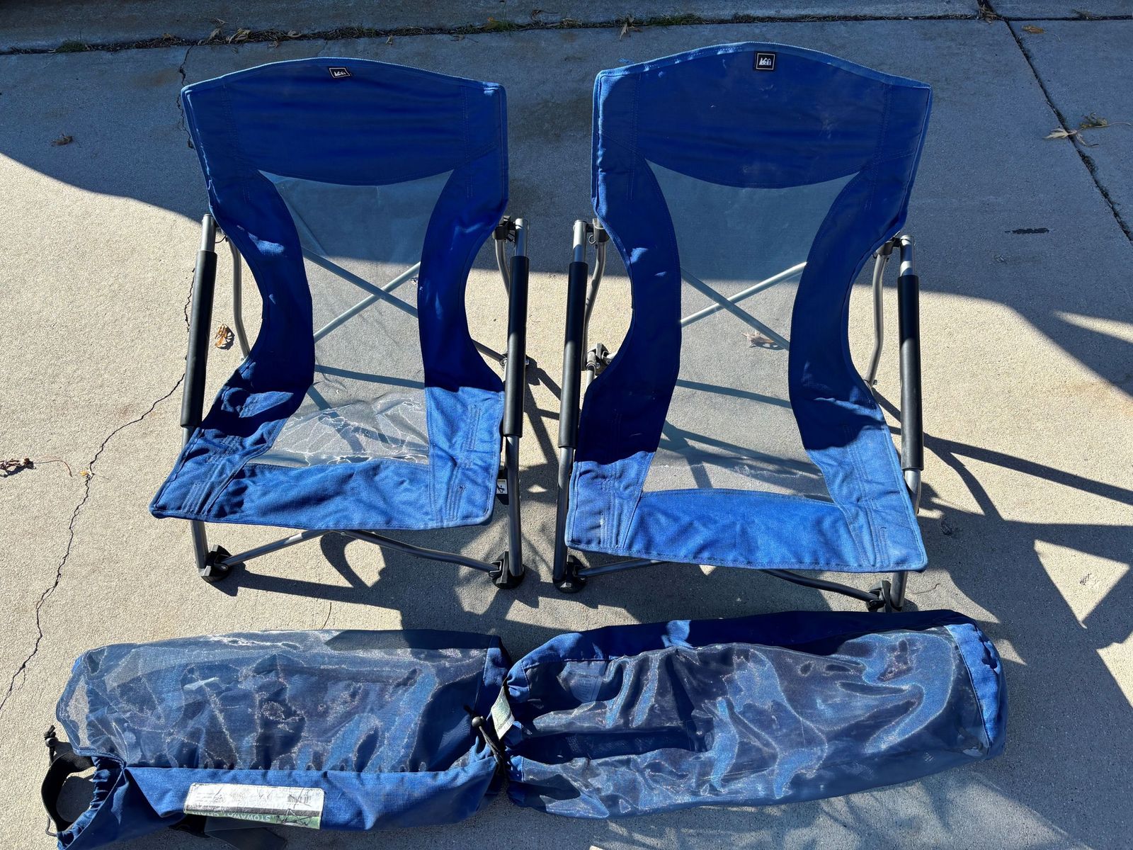 REI Stowaway Chairs