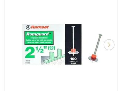 Drive Pins with washers