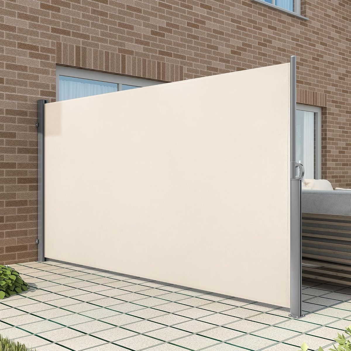 MCombo 78" x 138" Aluminum Patio Retractable Side Awning