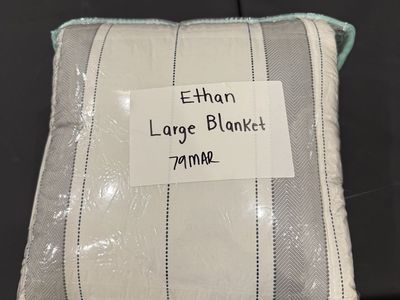 Beddys LARGE Ethan blanket Minky