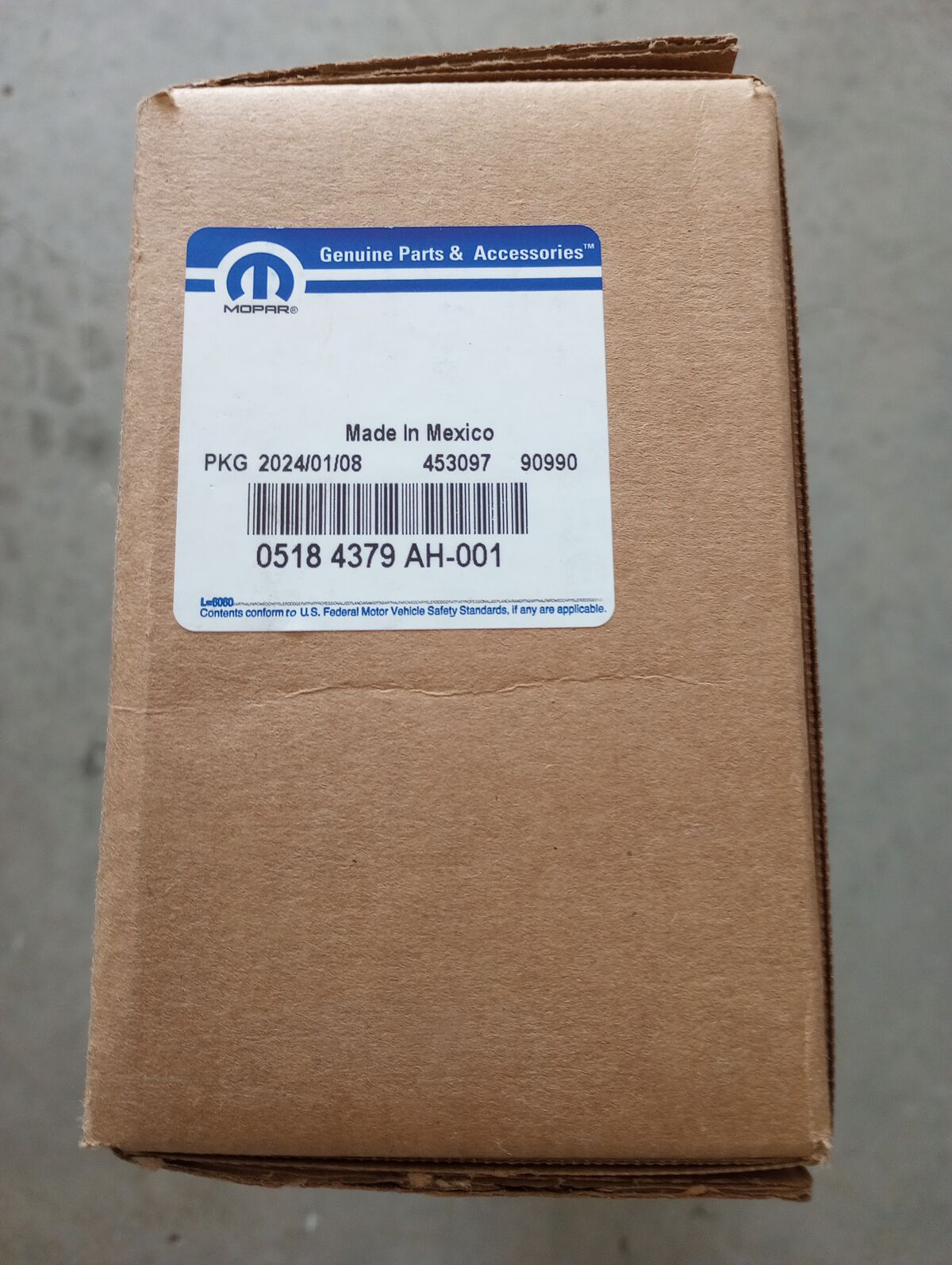 ***2012-2016 Jeep Wrangler New OEM MOPAR (Driver Side) Intake Camshaft***