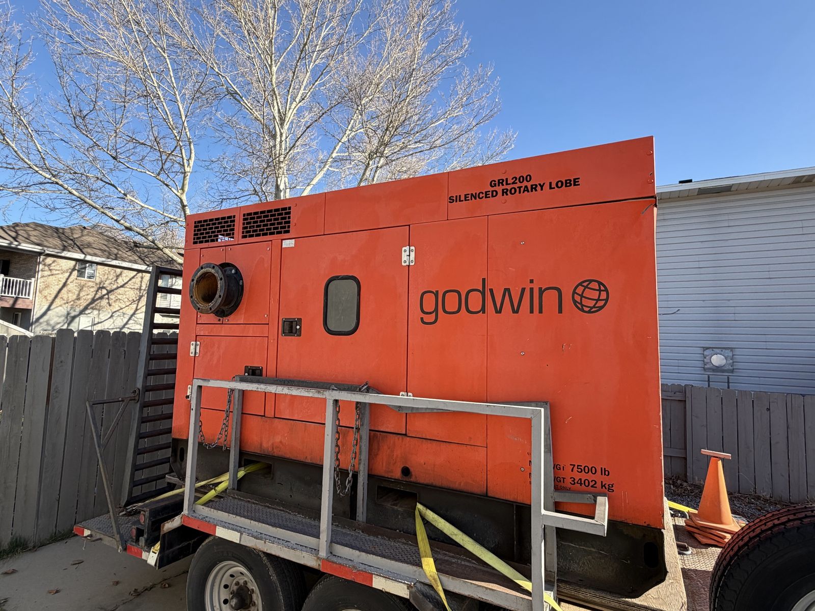 Godwin Skid Mounted Water Pump