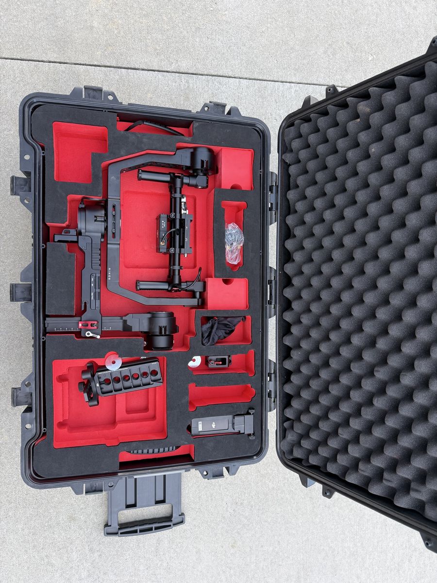 DJI Ronin M Camera Gimbal Stabilizer with Hard Case and Accessories