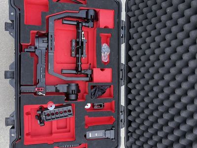 DJI Ronin M Camera Gimbal Stabilizer with Hard Case and Accessories