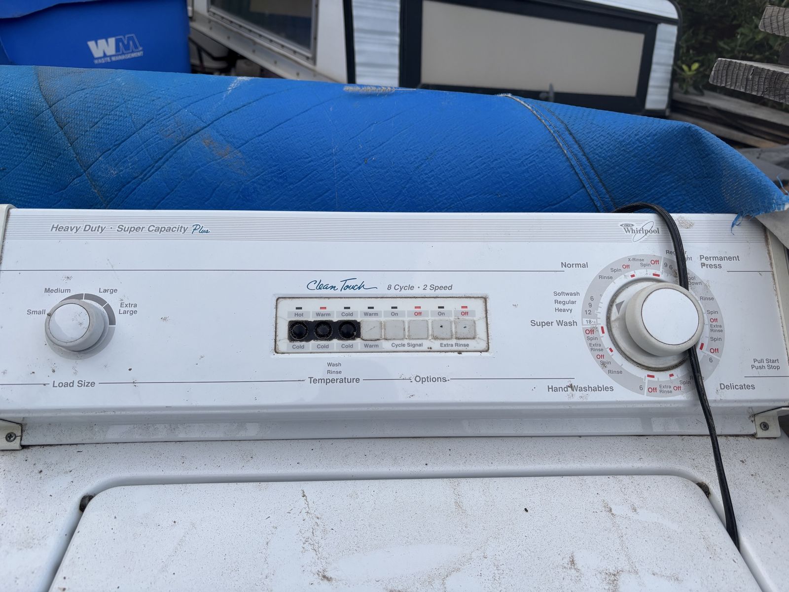 Whirlpool washer free. Just stopped rotating last wash