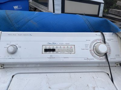 Whirlpool washer free. Just stopped rotating last wash