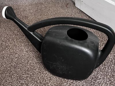 Plastic watering can