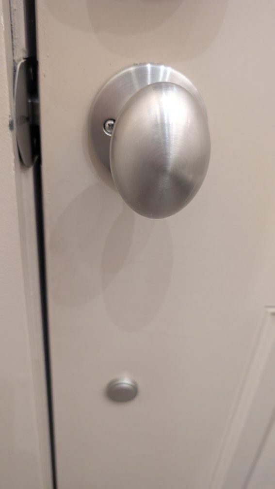 Satin Nickel door knob sets