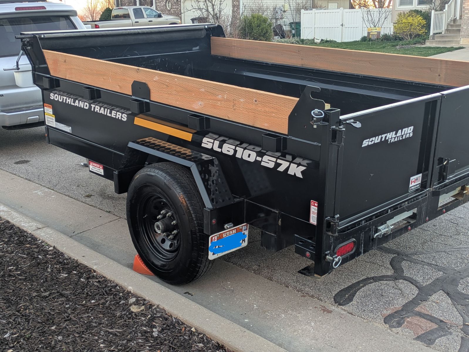 2024 Southland - 6 x 10 - Single Axle 7K - Dump Trailer