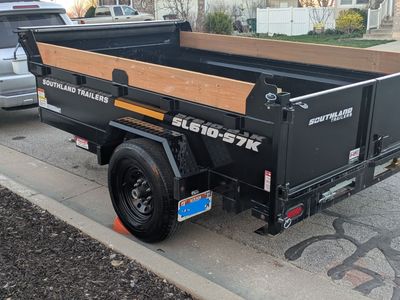 2024 Southland - 6 x 10 - Single Axle 7K - Dump Trailer