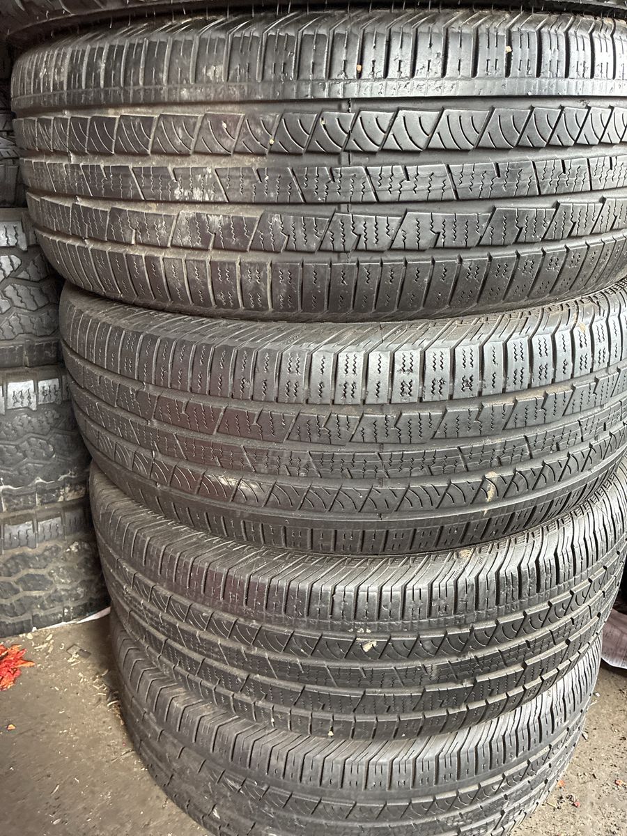 4 TIRES CONTINENTAL P245-60-18 75% TREAD FREE INSTALLATION VALNCE