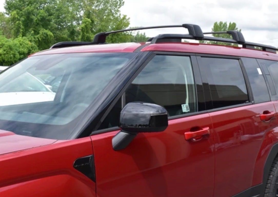 Hyundai Santa Fe cross bars roof rack OEM