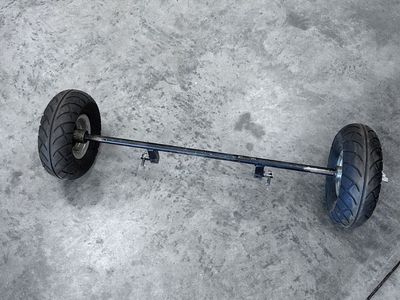 Motorcycle training wheels