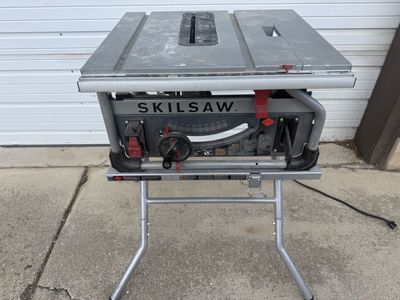 SKILSAW 10" Worm Drive Table Saw (Portable with Stand)