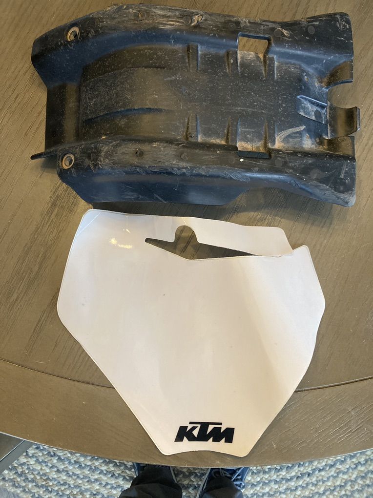 KTM SKid Plate Mask Graphic