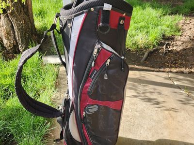 orlimar golf bag, 8-way,