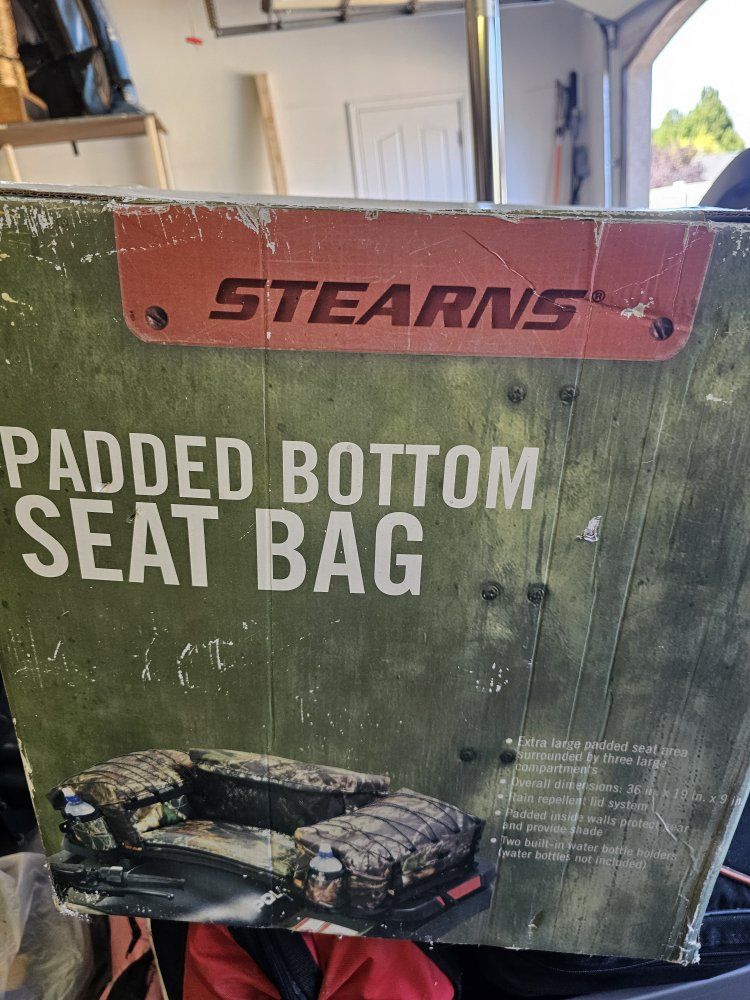 Stearns atv padded bottom seat bag