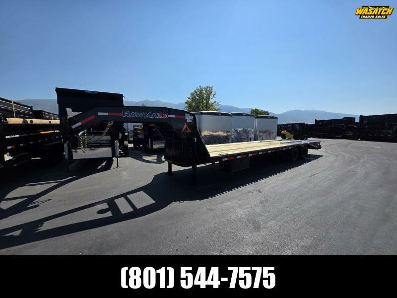 2026 RawMaxx 30' FDXD 24K Equipment Flatbed Trailer