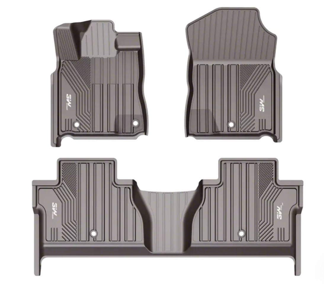 New Toyota Tundra Floor Mats 2014-2021 CrewMax, All Weather TPE