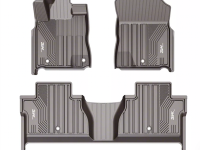 New Toyota Tundra Floor Mats 2014-2021 CrewMax, All Weather TPE