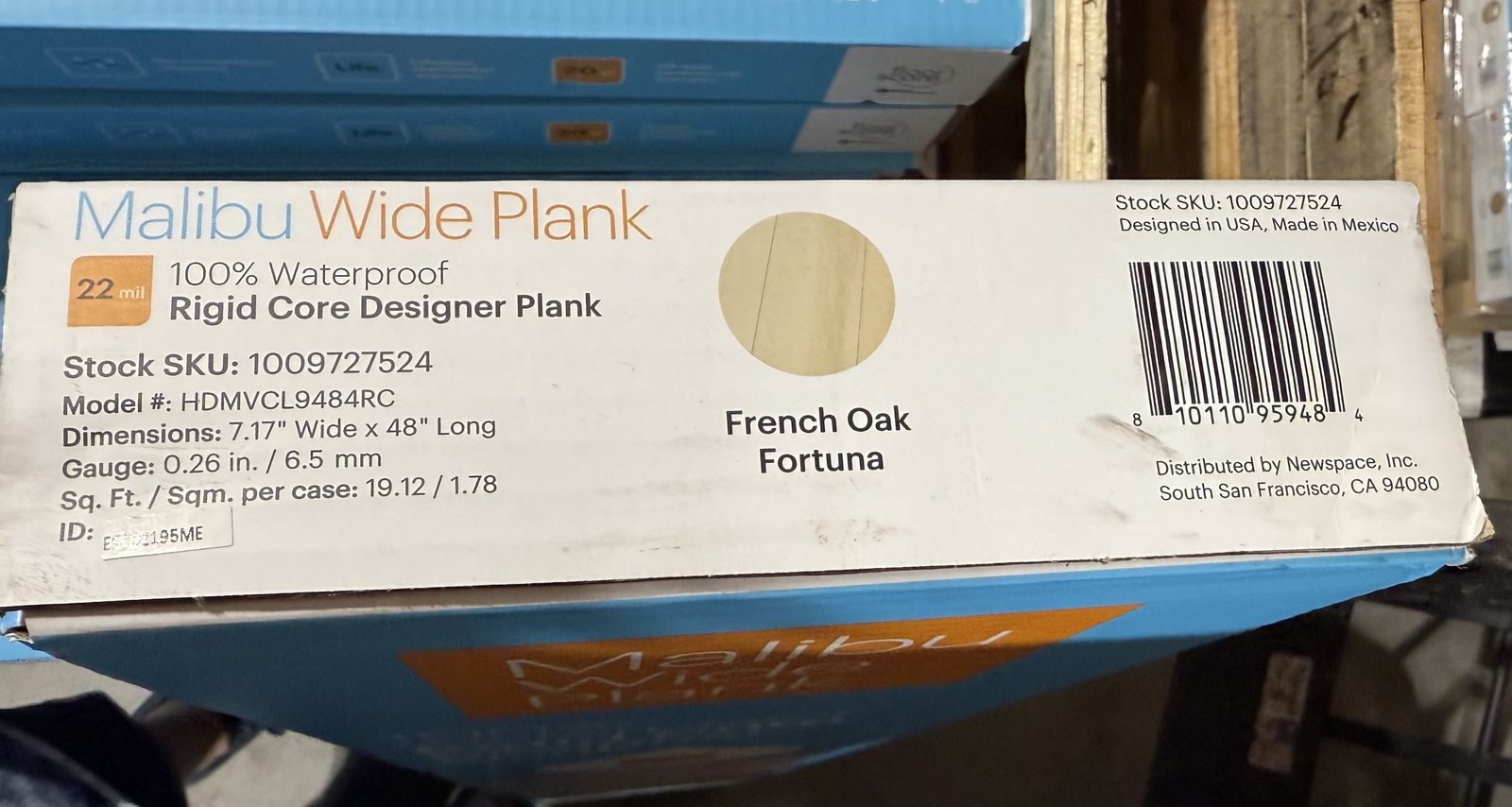 French Oak Fortuna 22 MIL Click Lock Waterproof Luxury Vinyl Plank Flooring