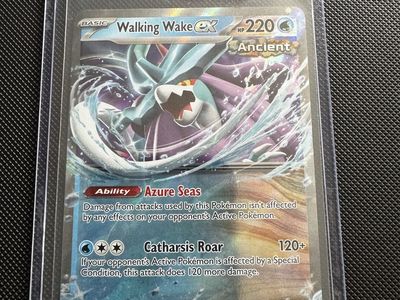 Pokémon TCG Walking Wake ex 050/162 Temporal Forces Ultra Rare Holo