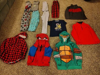 Boy's clothes size 6 - 13 pieces- CASH