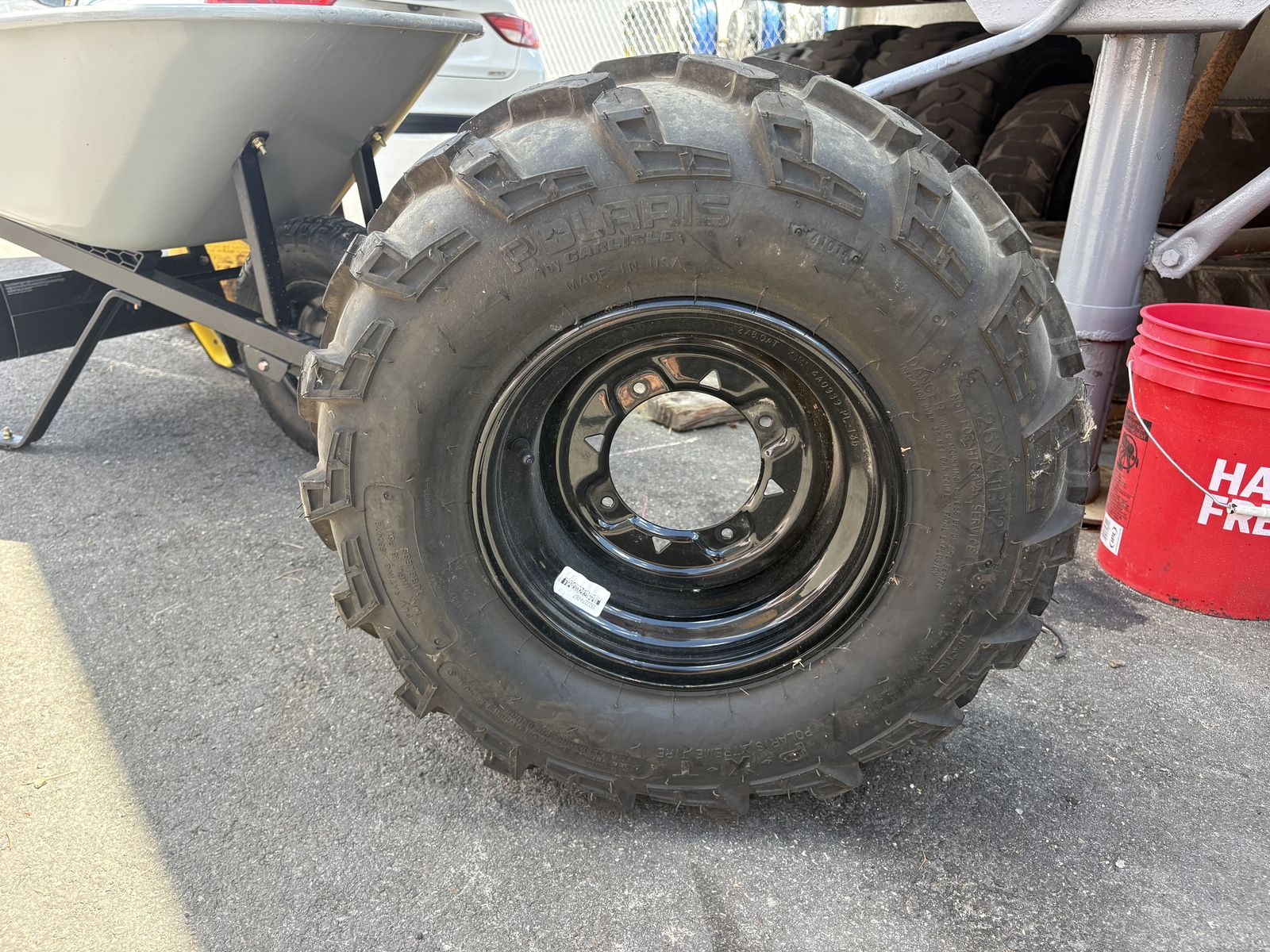 Polaris 4-wheeler tires + rims
