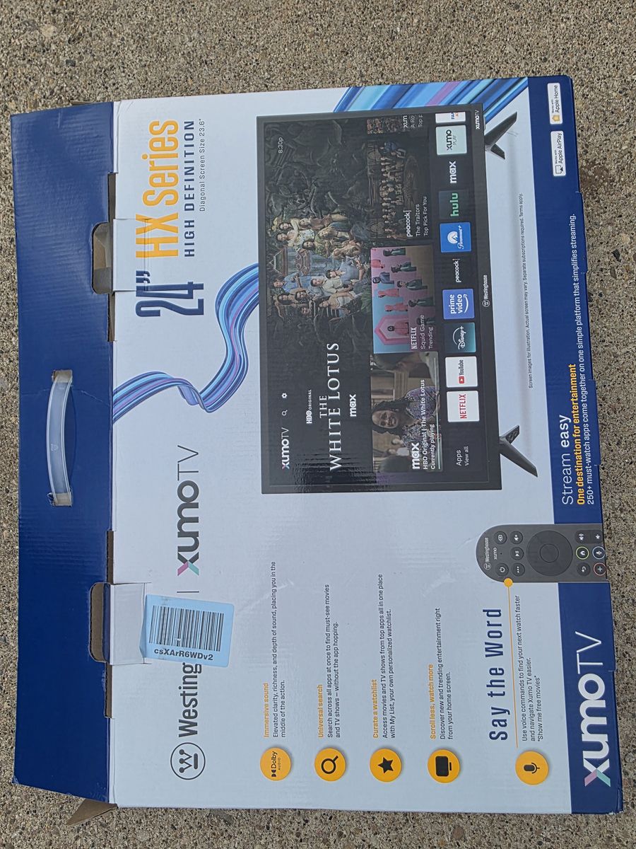 New 24" HD TV