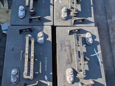 Used 6V Golf Cart Batteries (4 Total) - Ideal for RVs, Solar, or Off-Grid Power