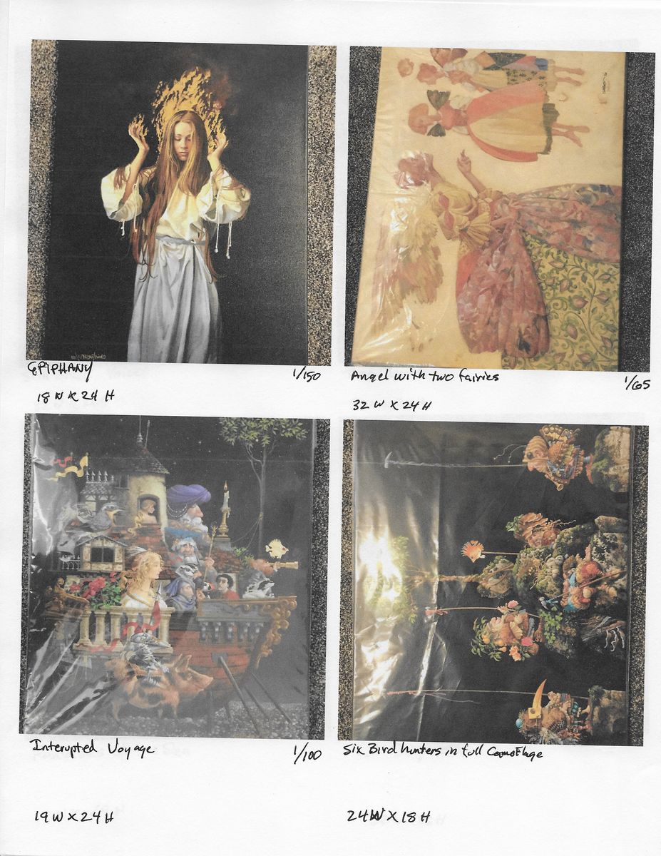 30 plus James Christensen number 1's