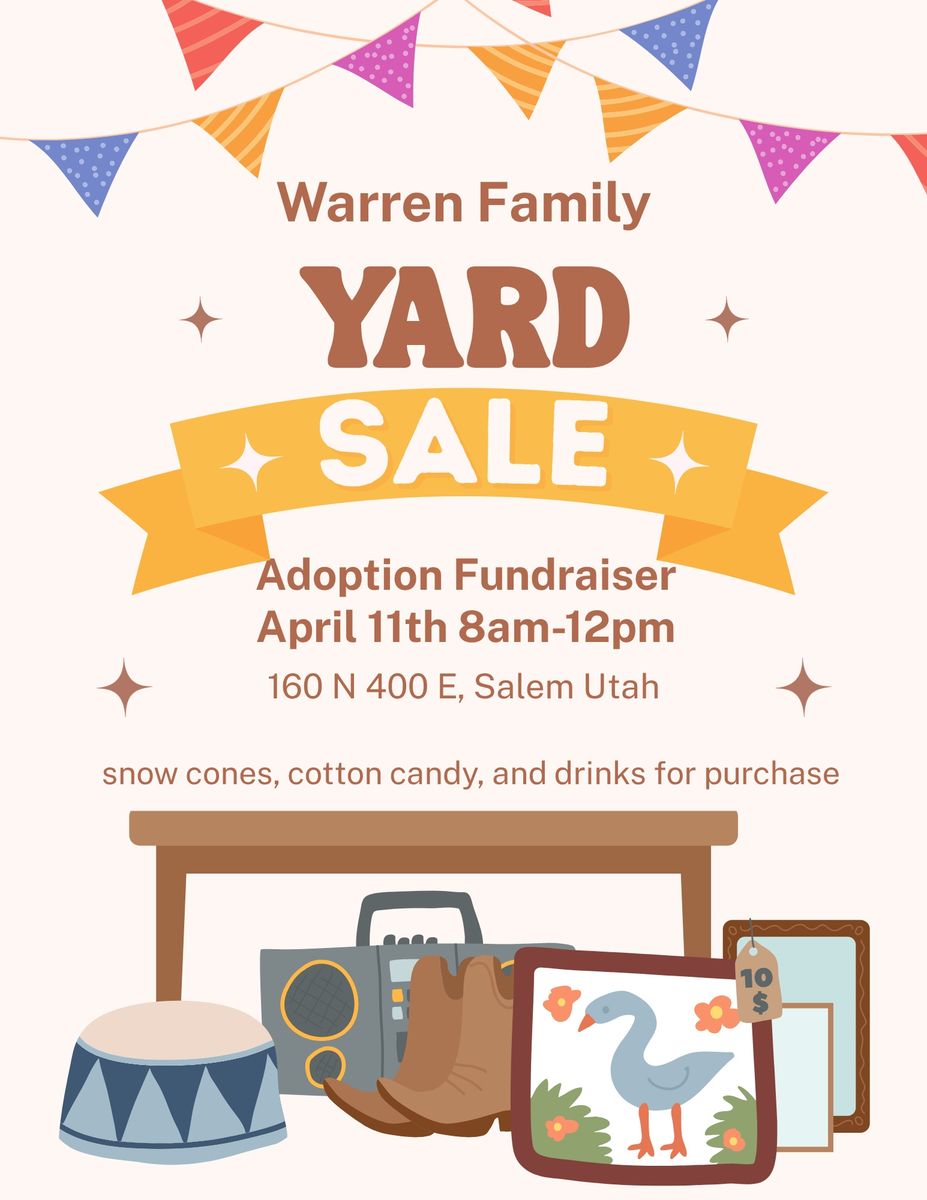 Adoption Yardsale