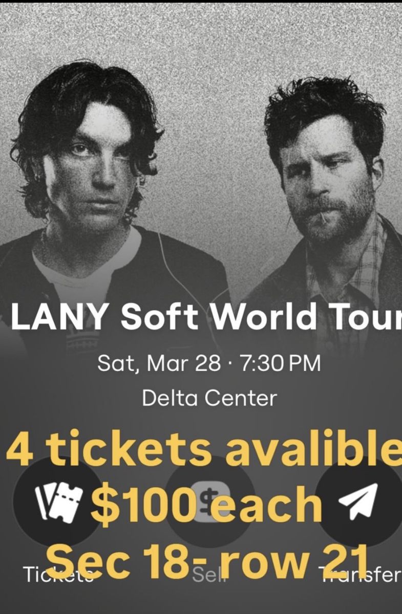 LANY TICKETS
