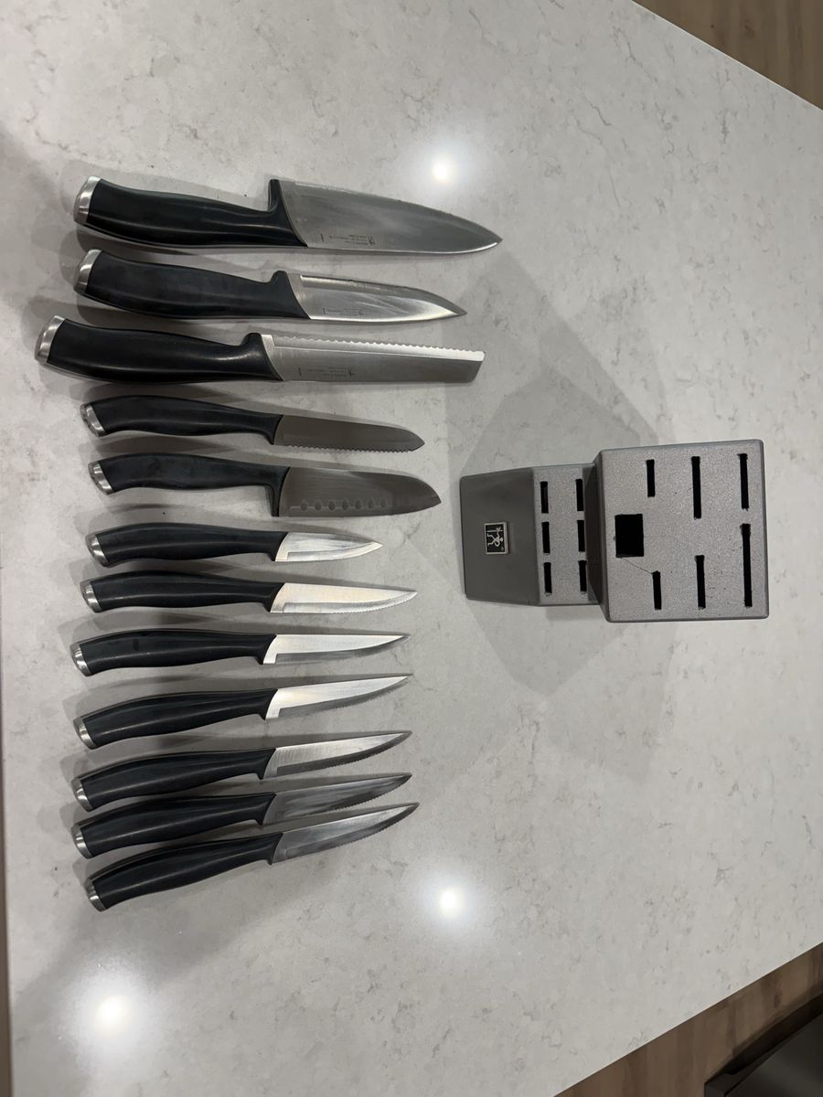 Henckels knife set