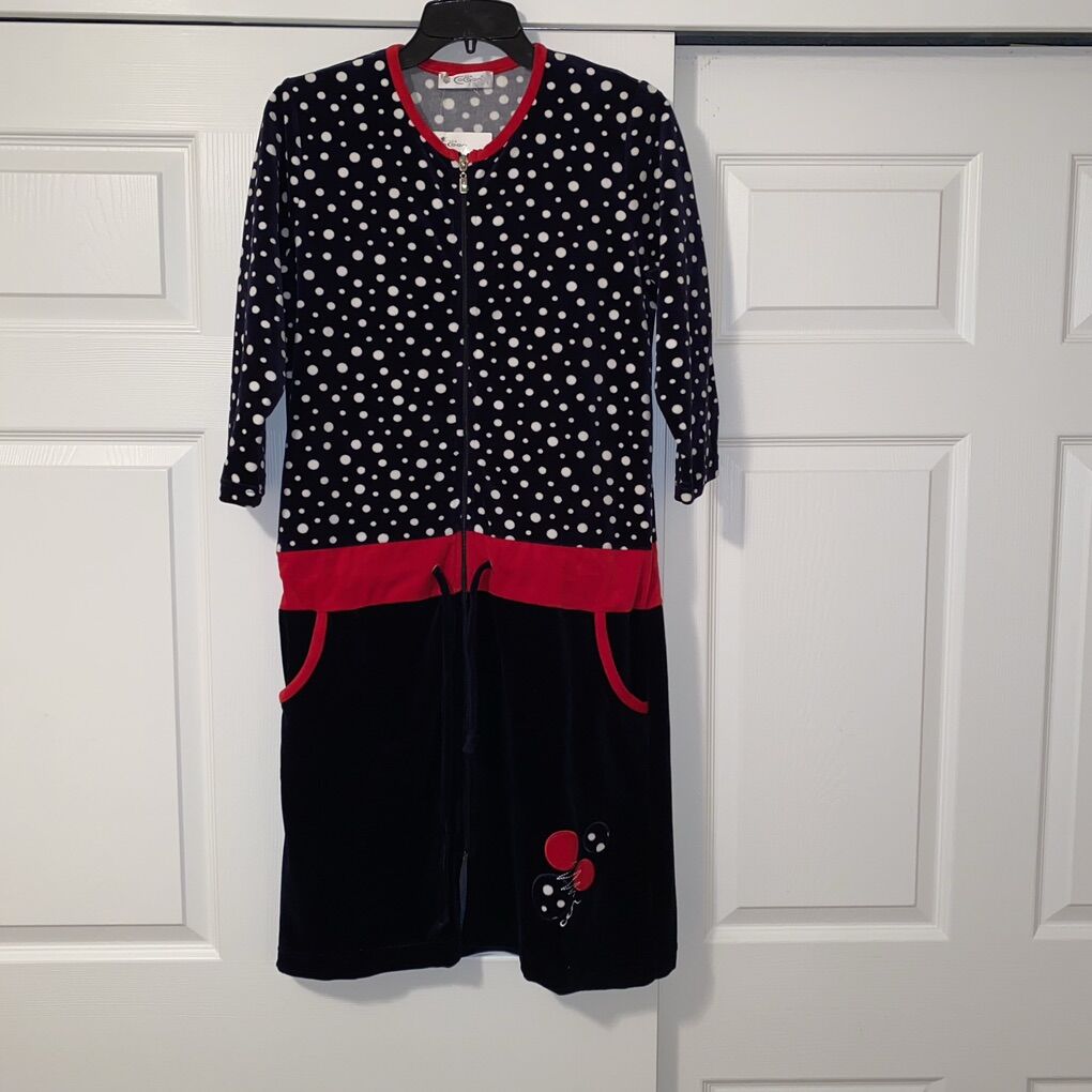 New Velvet Zip Up Cardigan Dress