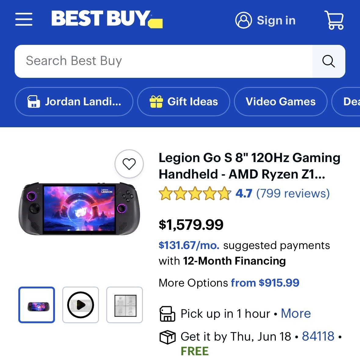 Lenovo legion go s 32 gb ram