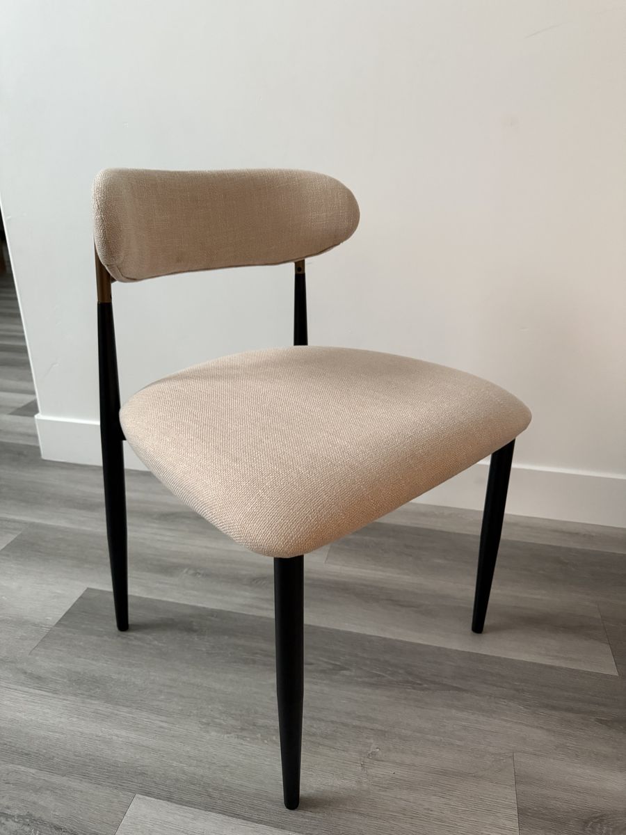 Arhaus Inspired Dining Chairs, Set of 2