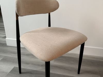 Arhaus Inspired Dining Chairs, Set of 2