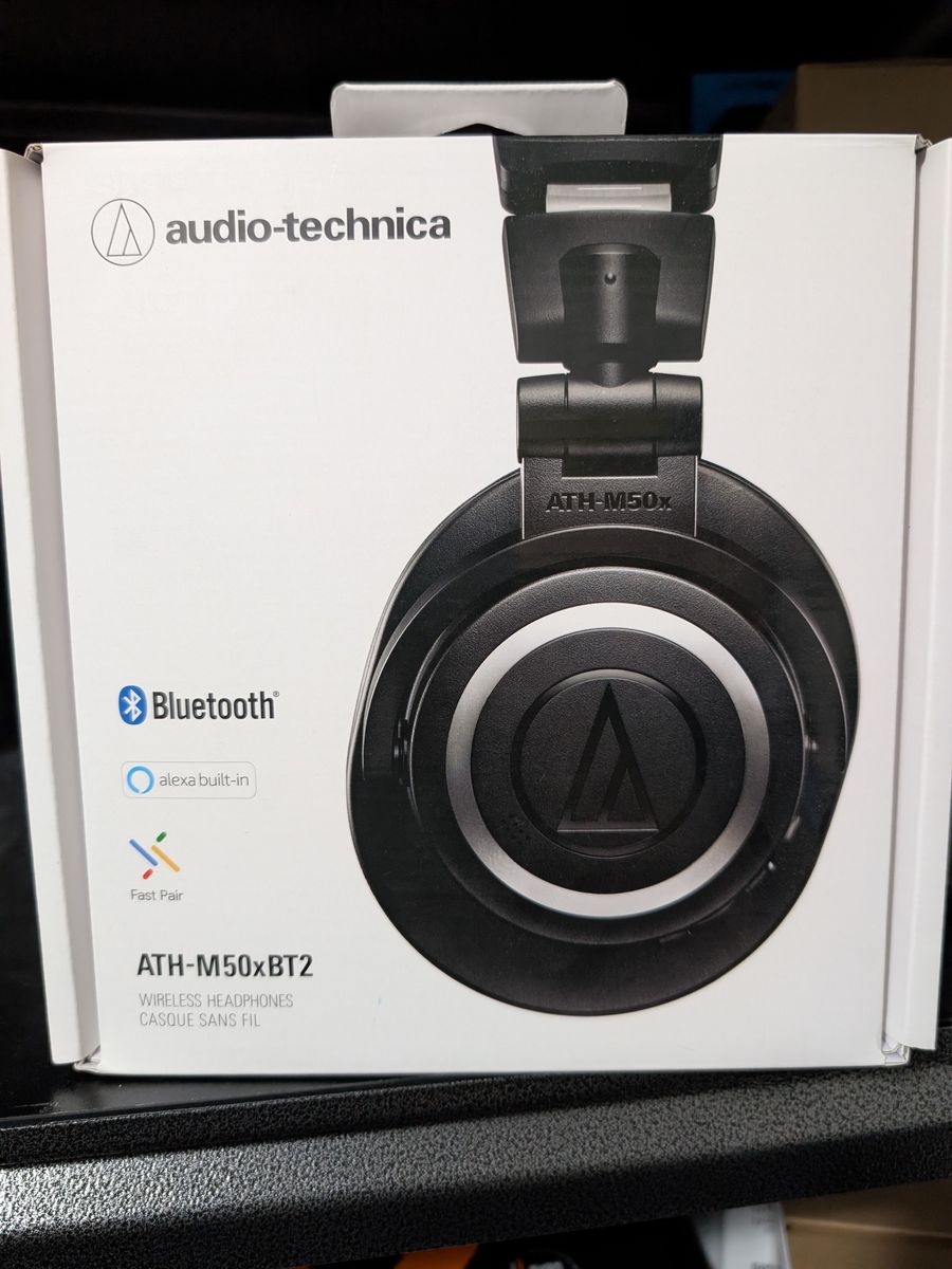 Audio -Technica ATH-M50XBT2 Wireless Studio Monitor Headphones new in box