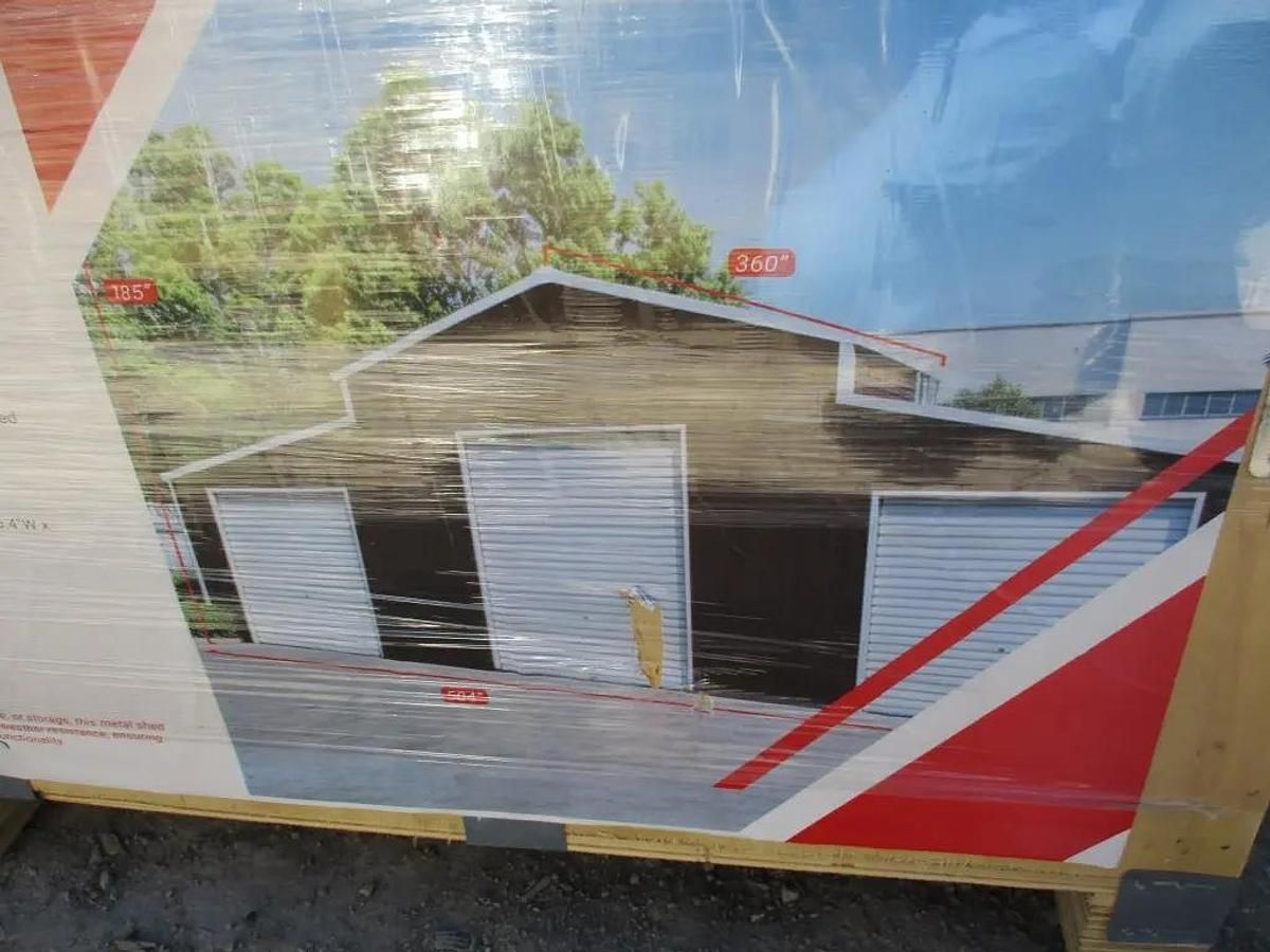 42' x 30' Triple Garage Metal Shed