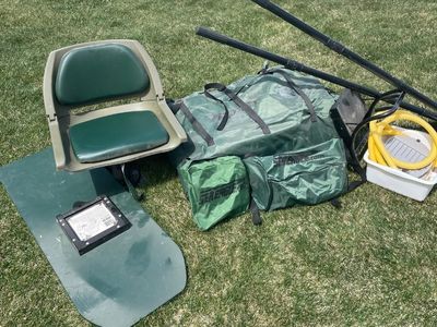 Sea Eagle 285fpb. Inflatable, Frameless Fishing Pontoon Boat.