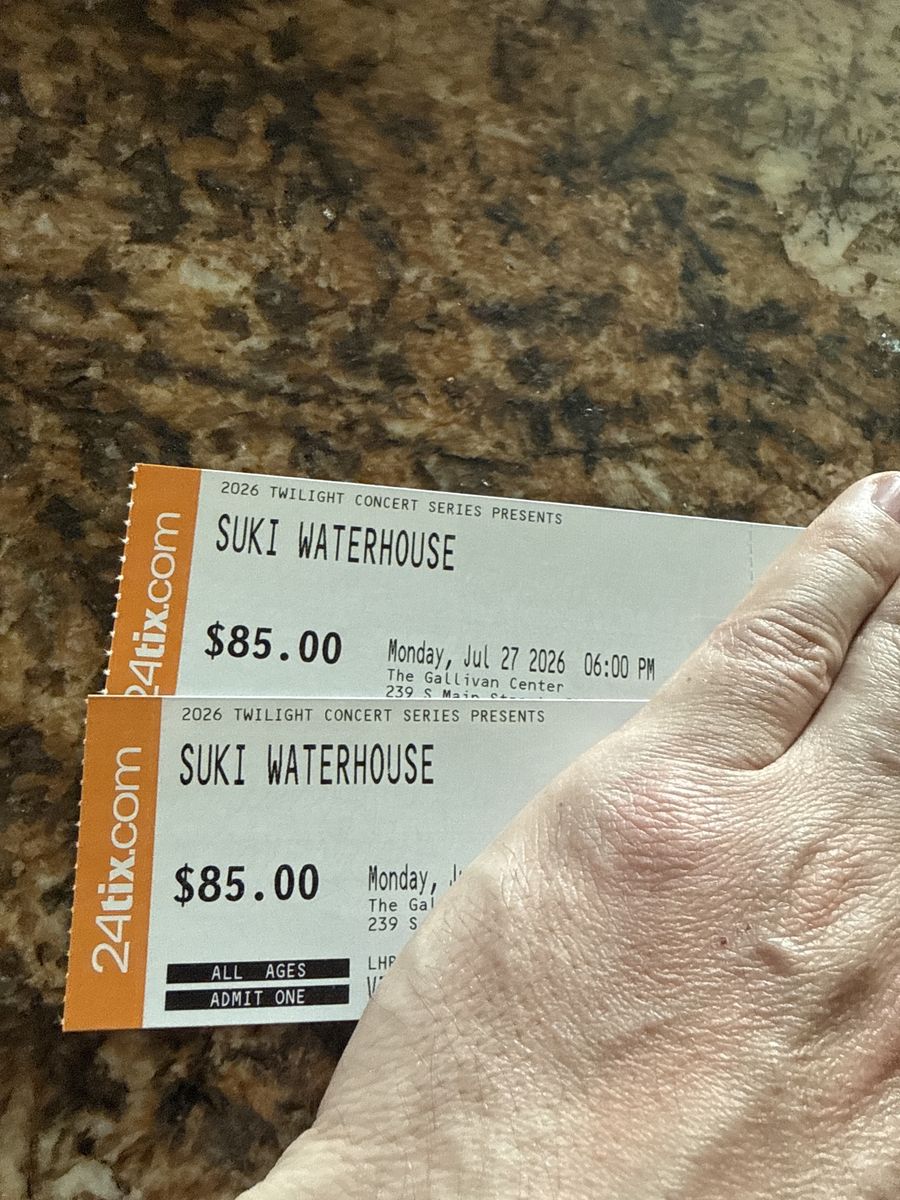 VIP Tickets – Suki Waterhouse Twilight Concert (2