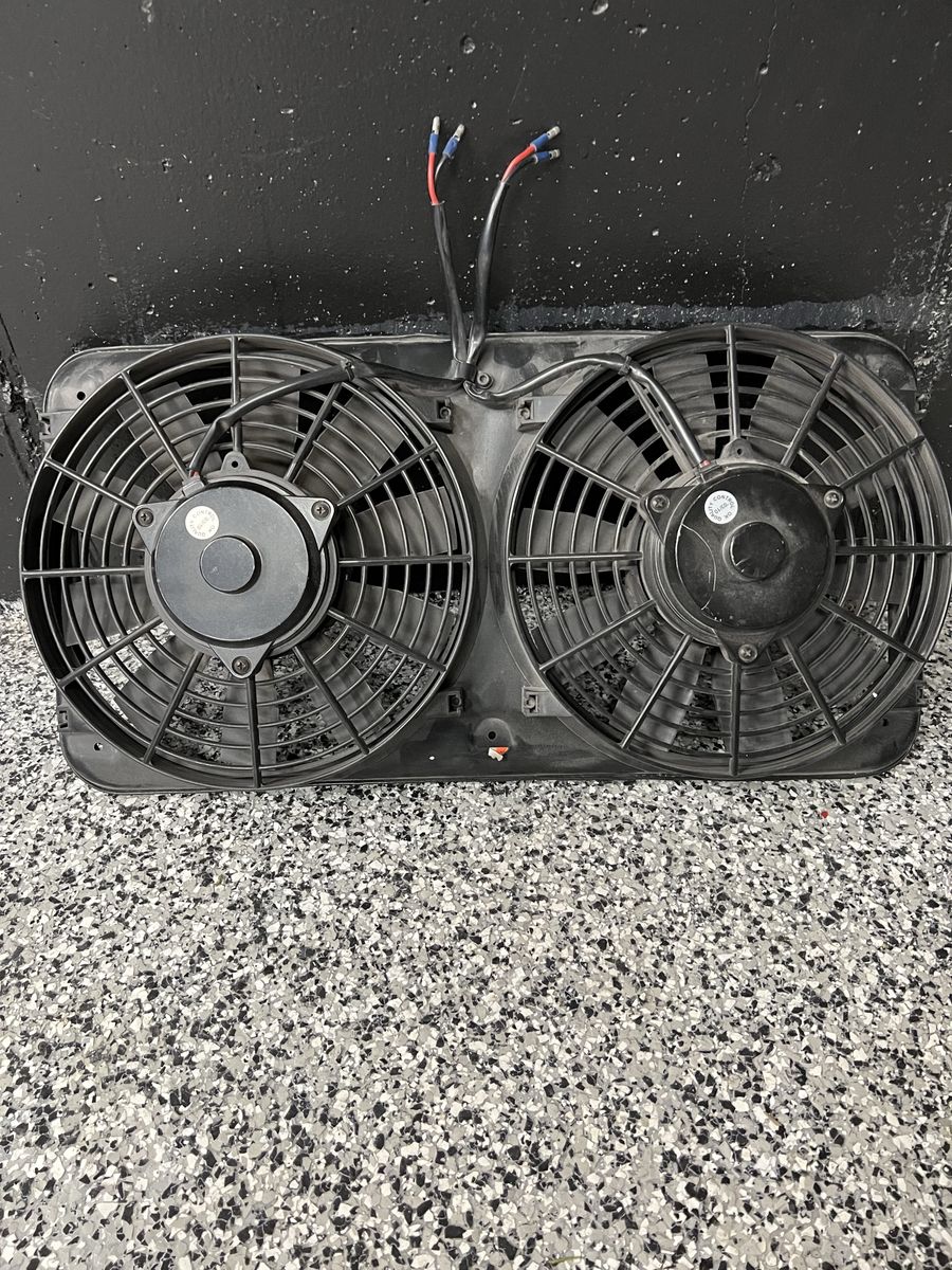 Dual 10” Electric Radiator Cooling Fan