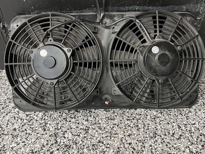 Dual 10” Electric Radiator Cooling Fan
