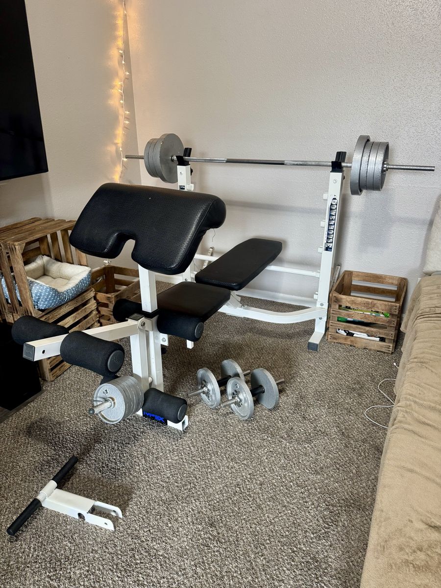 Weight Rack Set - Bench Press