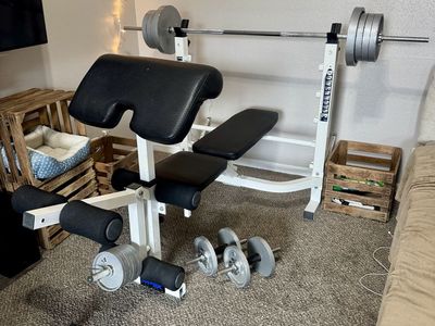 Weight Rack Set - Bench Press