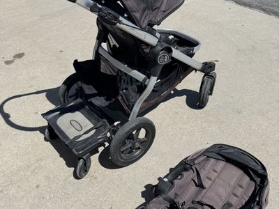 Baby Jogger City Select Stroller with Second Seat and added Glider Board