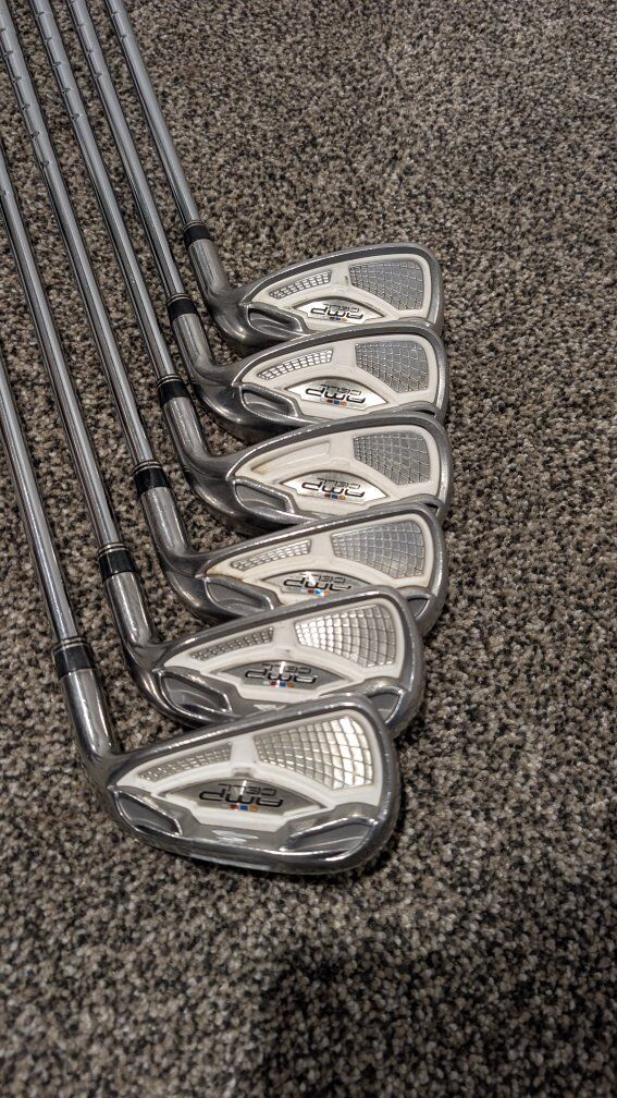 Cobra Golf AMP CELL iron set w/Trusty Rusty wedges